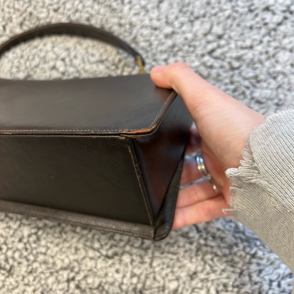 VINTAGE BAGUETTE HANDBAG - Picture 5 of 6